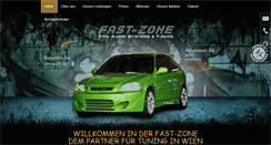 Desktop Screenshot of fast-zone.at